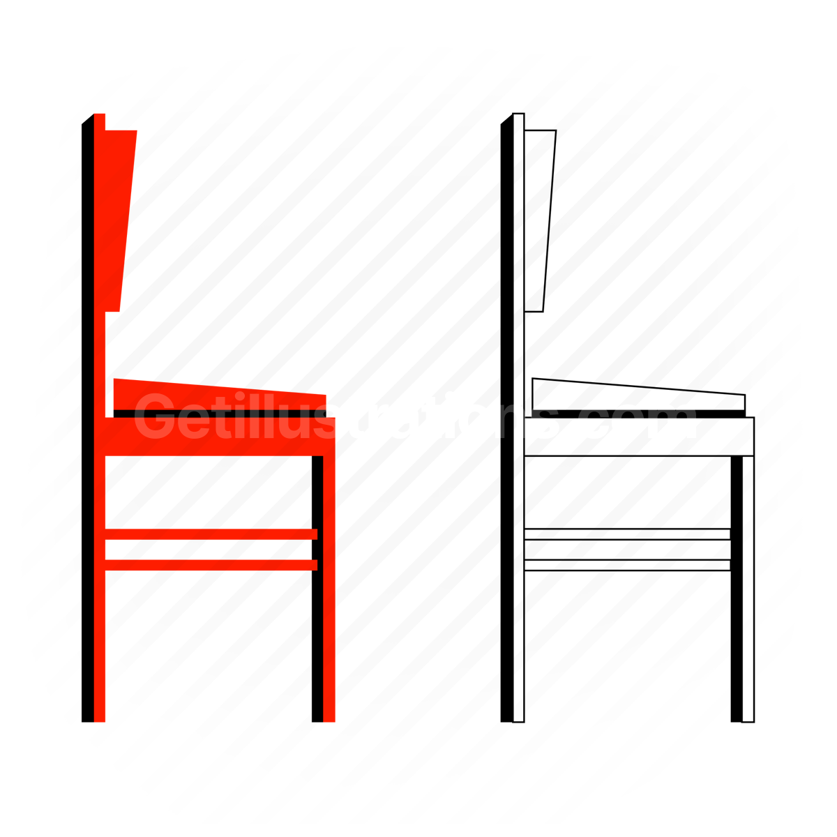 chair, seat, furnishing, decor